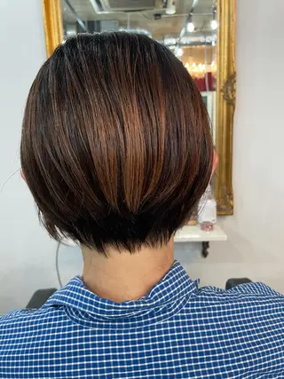 ショート anphi hair所属・山本 総司のヘアスタイル