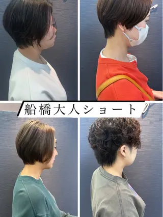 ショート Noy所属・Noyヨシモト ヒロトのヘアスタイル