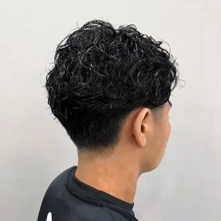 パーマ メンズ 押上/ショート・ボブ /パーマ/山口卓朗のヘアスタイル