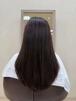 ロング 茅根 紗加のヘアスタイル