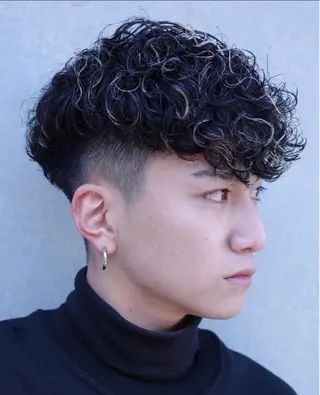 ショート パーマ メンズ ☀️fifth天神 英令🌙のヘアスタイル