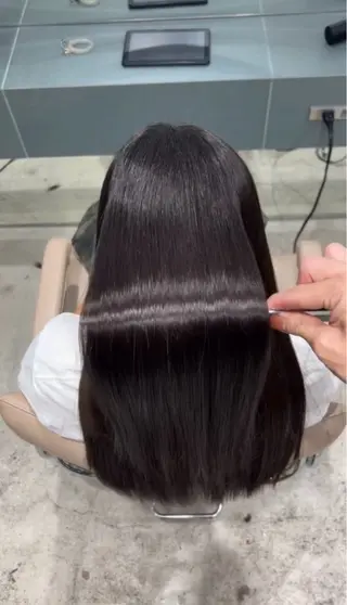 ミディアム カラー ✨髪質改善 縮毛矯正 艶髪 立川 コウキ✨のヘアスタイル