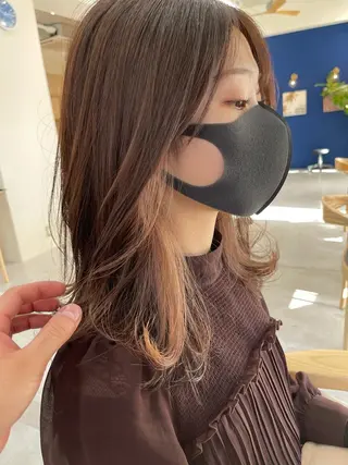 ミディアム イメチェンカット✂️ 錦糸町佐藤店長のヘアスタイル