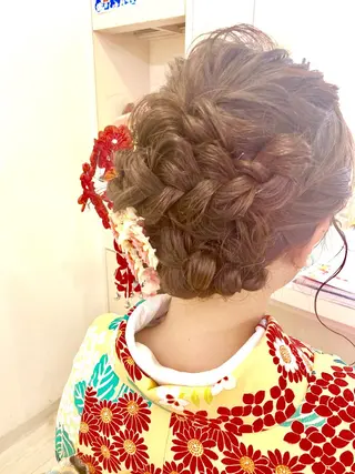 ヘアアレンジ 加藤 実穂のヘアスタイル