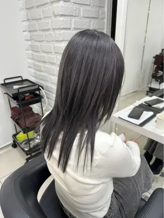 ロング カラー ヘアアレンジ レディース&メンズ 💫SHIMA💫のヘアスタイル