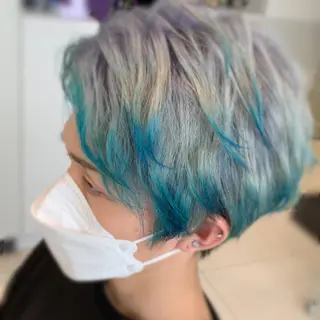 カラー ヘアアレンジ メンズ ✨ Ayatoのヘアスタイル