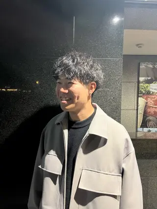 パーマ メンズ 野本光一朗/メンズ/ メンズパーマのヘアスタイル