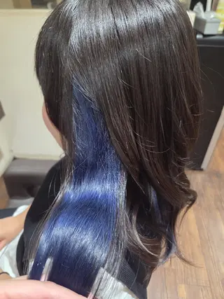 セミロング カラー Art hair RIDE石山店所属・杉本 小夜のヘアスタイル
