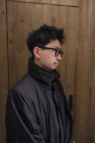 ショート パーマ メンズ BELO MAN所属・BELO MAN吉川 大貴のヘアスタイル