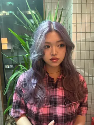 カラー 透明感カラーAny/ natumi🧿のヘアスタイル