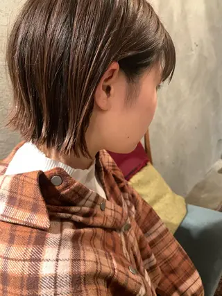 ショート カラー 鎌田卓也/髪質改善 /透明感カラーのヘアスタイル