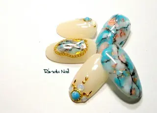 ネイル Rindu Nail 名駅miniのネイルデザイン