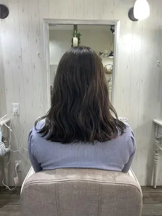 ミディアム ネモトメイナ🌿‬ 今月末で退職しますのヘアスタイル