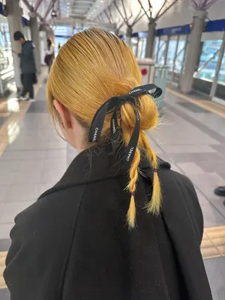 セミロング ヘアアレンジ メンズ特化/ パーマChihoのヘアスタイル