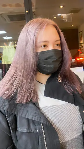 ロング カラー 🌻名古屋🌻 🫧ハイトーン🫧のヘアスタイル