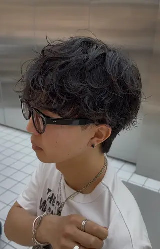 パーマ メンズ 【fifth】渡部 永遠のヘアスタイル