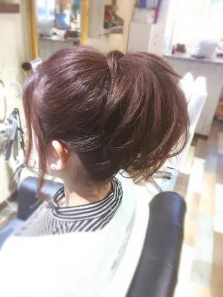 ヘアアレンジ 美容歴18年以上🌈 山口のヘアスタイル