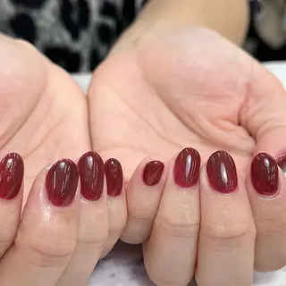 ショート 手島 悠里のネイルデザイン