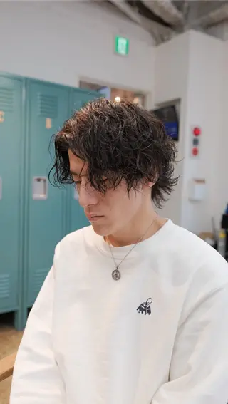 ショート パーマ メンズ BELO/ yuzuのヘアスタイル