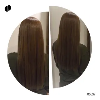 ロング カラー ✨縮毛矯正✨髪質改善 ナカシマ ユミのヘアスタイル