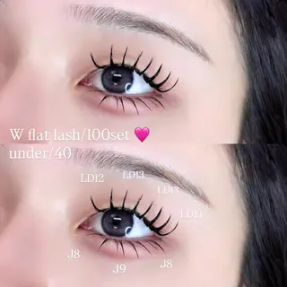 マツエク・マツパ REAL🎀 Mocaのマツエク・マツパデザイン