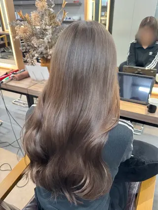 セミロング カラー 艶髪カラー/レイヤー 🐣kokoro🌸のヘアスタイル