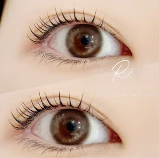 マツエク・マツパ R/🤎 パーマ＆ブリーチ🔥のヘアスタイル