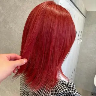 ミディアム カラー フリーシャ所属・マンツーマンサロン 💎MAHIROのヘアスタイル