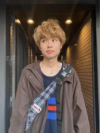 ミディアム メンズ トレンドヘア◎ 店長　清原佑太のヘアスタイル