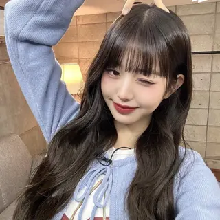 ロング ♡くすみトレンド ♡Rikutoのヘアスタイル