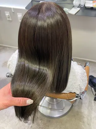 ロング カラー Beleza Era所属・韓国レイヤー/ 縮毛矯正🎀minaのヘアスタイル