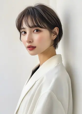 ショート 🫧似合わせショート ゴヤ🫧のヘアスタイル