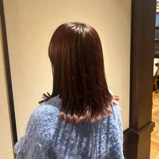 カラー [透明感カラ ー🥣💕]高木愛理のヘアスタイル