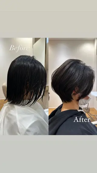 ショート BEAUTRIUM 265所属・カットモデル/ 大森弘貴のヘアスタイル