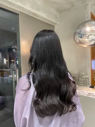 ロング カラー 頼金 愛海のヘアスタイル