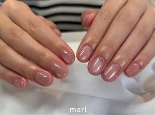 ショート カラー marl -Msisnailsaon-西宮北口店【マール】所属・nailsalon marl yukiのネイルデザイン
