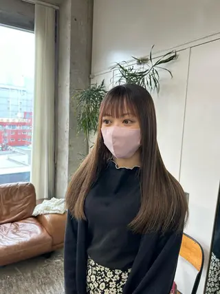 日韓レイヤー🇰🇷 艶カラー/ナカネのヘアスタイル