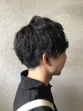 カラー パーマ ヘアアレンジ メンズ メンズパーマの巨匠 鈴木純のヘアスタイル
