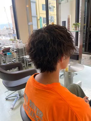 パーマ メンズ ✨トレンド特化美容師 WILL上村 拳吾のヘアスタイル