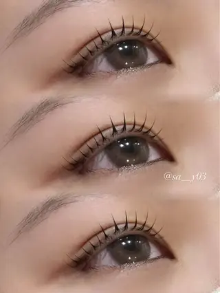 マツエク・マツパ BOOBEE eyelash所属・山下 紗采のマツエク・マツパデザイン