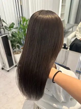 ロング 縮毛矯正/ネイル 🌻ひまわり🌻のヘアスタイル