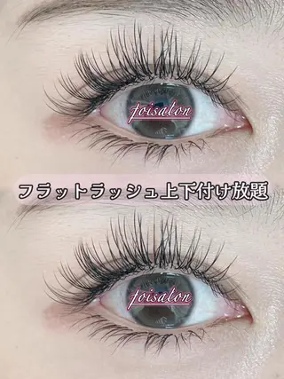 マツエク・マツパ foisalon 大久保店のマツエク・マツパデザイン