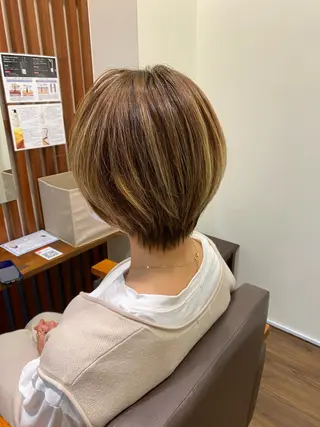 ショート LandS  barber &beauty所属・髪質改善特化 長澤友哉のヘアスタイル