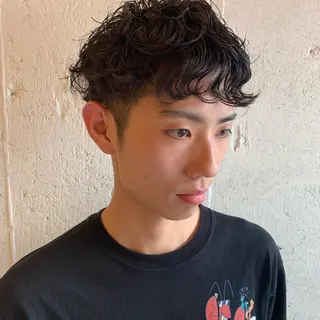 パーマ メンズ 🎈馬場佑馬/ スパイラルパーマ🎈のヘアスタイル