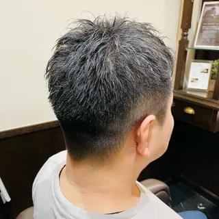 ショート premium barber表参道店所属・新田 梨乃のヘアスタイル