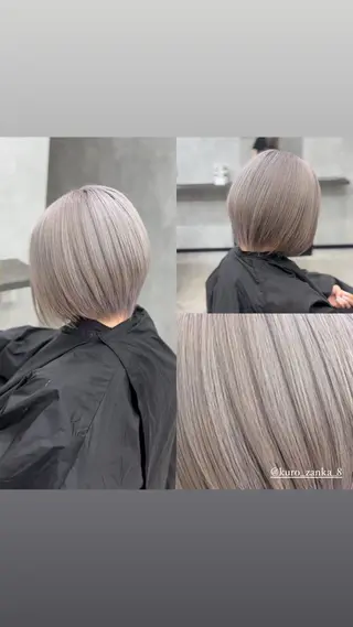 ショート 黒崎 懸のヘアスタイル
