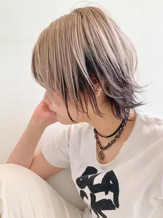 ショート 🍀ケアブリーチ カラー🍀坂井のヘアスタイル