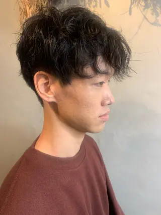 パーマ メンズ MENAbysafaria所属・水口 咲希 ‎️🫧MENA🫧のヘアスタイル