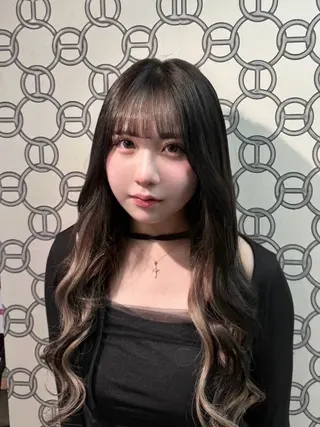 ロング カラー 🐺新宿manabu プルエクステ🐺のヘアスタイル