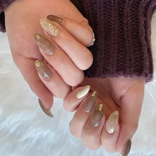 ネイル Ray. /綺麗目ニュアンスのネイルデザイン